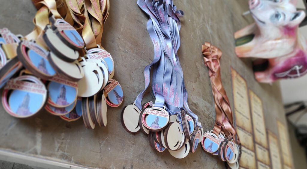 Medaillen Ringelpietz Turnier 2023